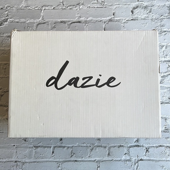 DAZIE | Copenhagen Heels in Zebra / Clear - Picture 5 of 9